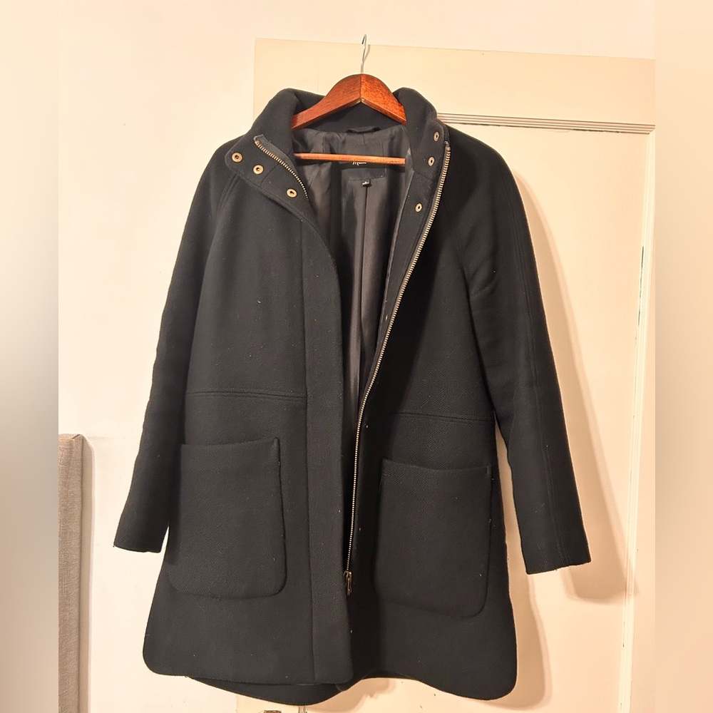 Madewell Black Trench Coat